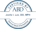 American Board of Dermatology - Joelle Lee